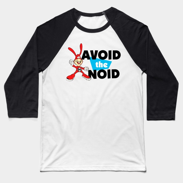 Avoid The Noid - The Flop House Baseball T-Shirt by tukiem